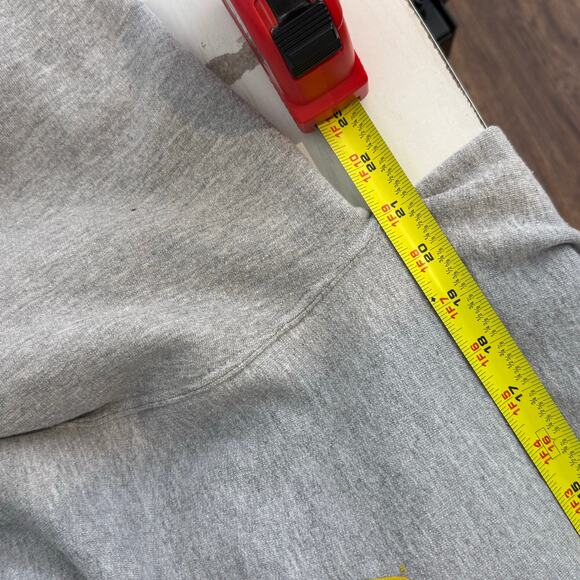 Gildan James Madison university men’s cutoff hoodie size medium gray - Picture 5 of 6